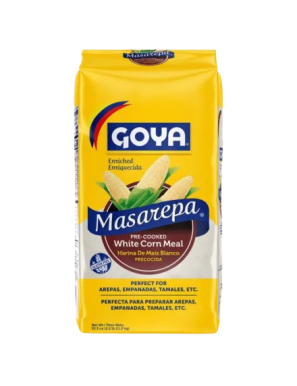 GOYA HARINA MAIZ BLANCO MASAREPA B/1 KG