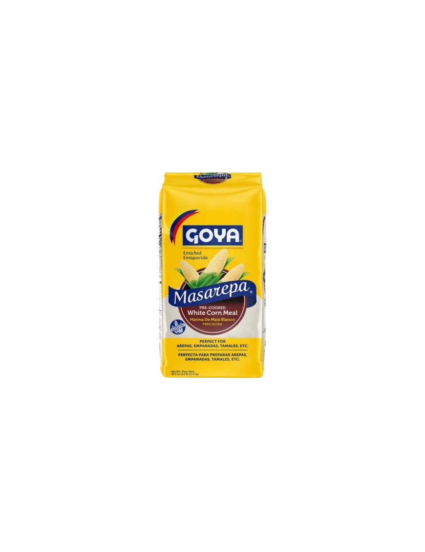 GOYA HARINA MAIZ BLANCO MASAREPA B/1 KG