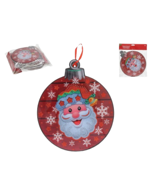 ADORNO NAVIDEÑO GERIMPORT COLGANTE PAPA NOEL UD