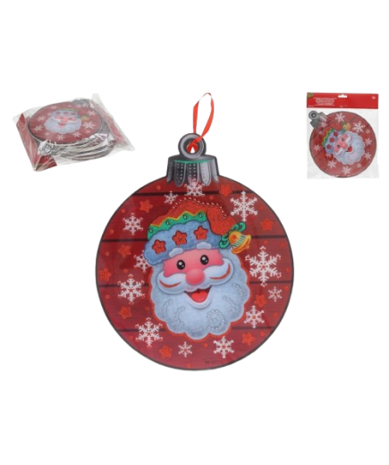 ADORNO NAVIDEÑO GERIMPORT COLGANTE PAPA NOEL UD