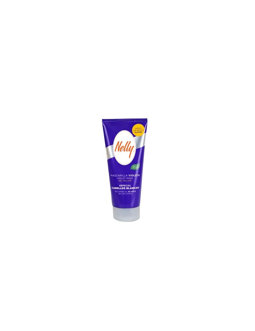 MASCARILLA CAPILAR NELLY CABELLOS BLANCOS B/150 ML