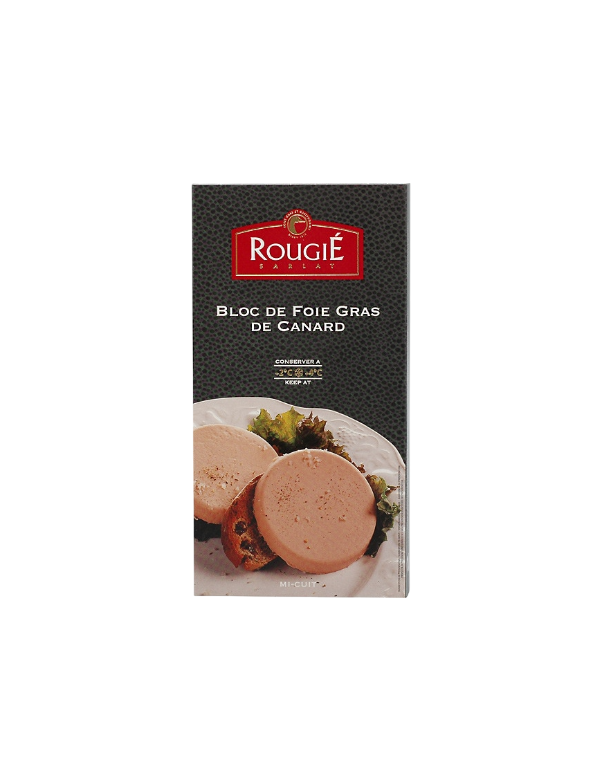 FOIE ROUGIE BLOC MOUSSE-55% P/2.MEDALLON X 40.GR.
