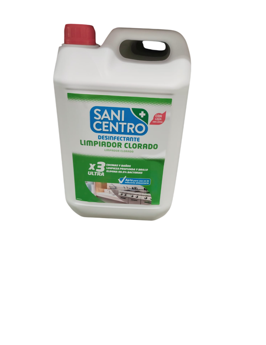 LIMPIADOR COCINA/BAÑO SANICENTRO CON LEJIA  GF/5 L