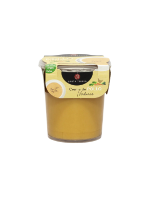 CREMA DE POLLO Y VERDURA SANTA TERESA T/280 GR
