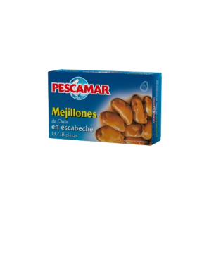 MEJILLON 13/18 ESCABECHE PESCAMAR L/111 GR
