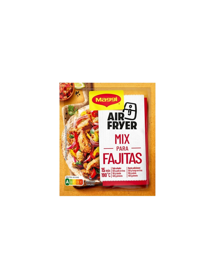 SAZONADOR AIRFRYER MAGGI FAJITAS S/27 GR