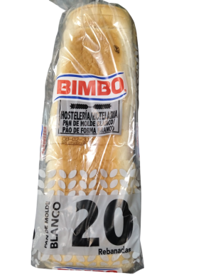 PAN BIMBO HOSTELERIA GRUESA 20.REBANADA 1 KG