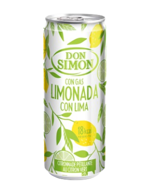 LIMONADA DON SIMON C/LIMONES  C/GAS LIGHT  33 CL.