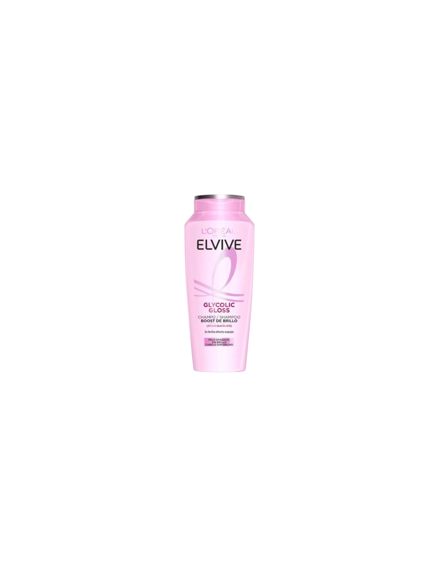 CHAMPU ELVIVE LOREAL GLYCOLIC GLOSS  B/400 ML