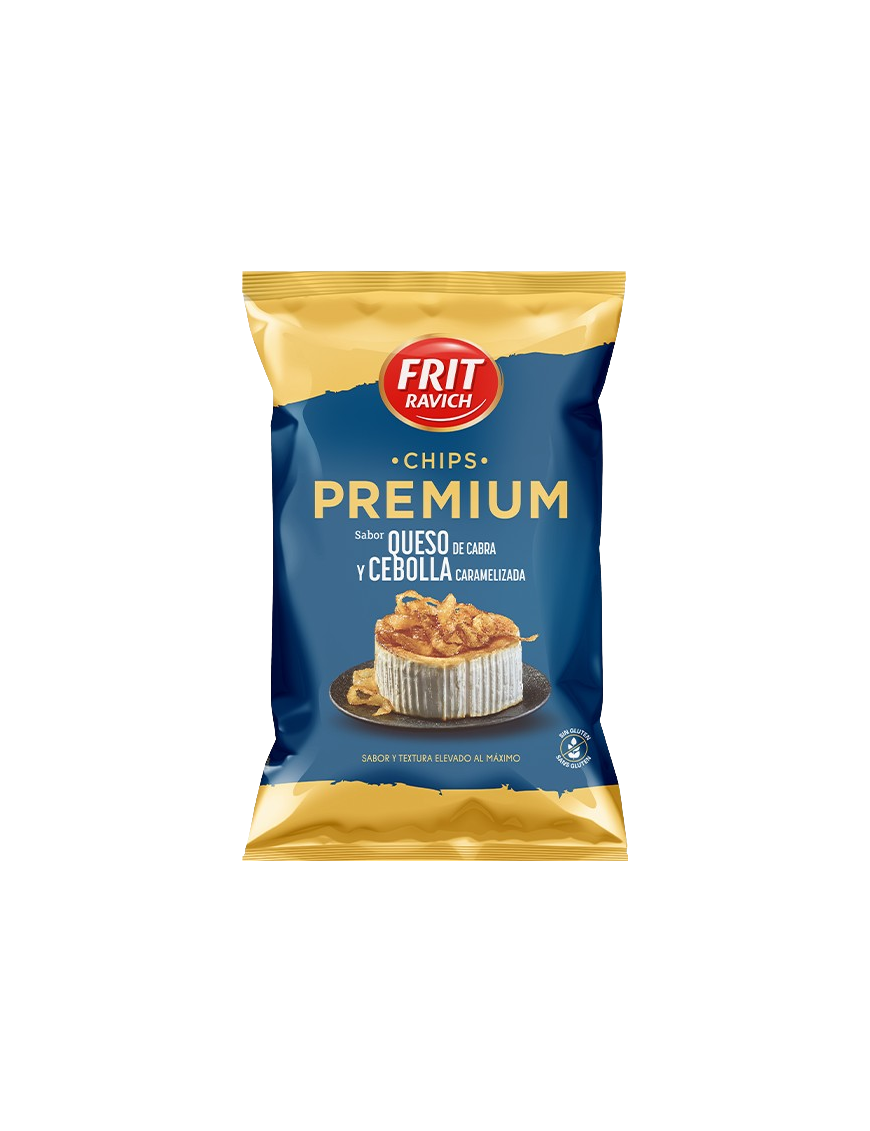 PATATAS FRITAS FRIT RAVICH Q.CABRA/CEBOLLA B/100GR