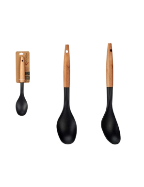 CUCHARA COCINA KINVARA MANGO MADERA UNIDAD