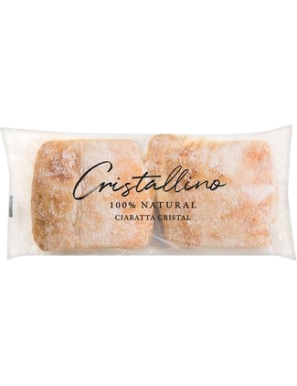 PAN CRISTALINO 100% NATURAL 2 UD / 190 GR