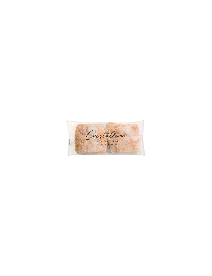 PAN CRISTALINO 100% NATURAL 2 UD / 190 GR