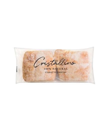 PAN CRISTALINO 100% NATURAL 2 UD / 190 GR