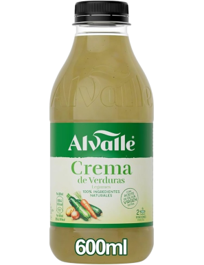 CREMA DE VERDURAS ALVALLE PET 600 ML