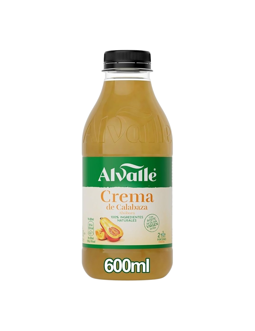 CREMA DE CALABAZA ALVALLE PET 600 ML