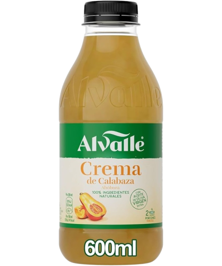 CREMA DE CALABAZA ALVALLE PET 600 ML