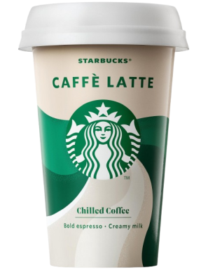 STARBUCKS CAFE CAFFE LATTE V/220 ML
