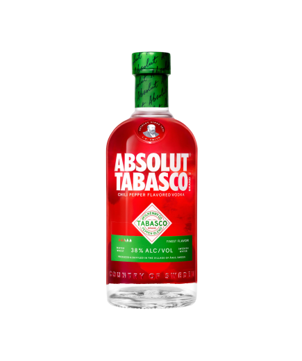 VODKA ABSOLUT TABASCO 38% B/70.CL.