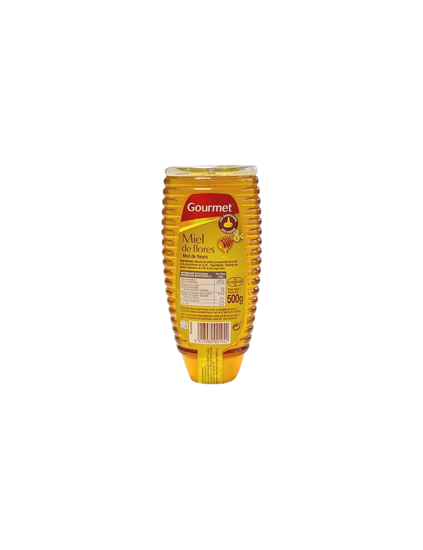 MIEL GOURMET FLORES ANTIGOTEO B/500 GR