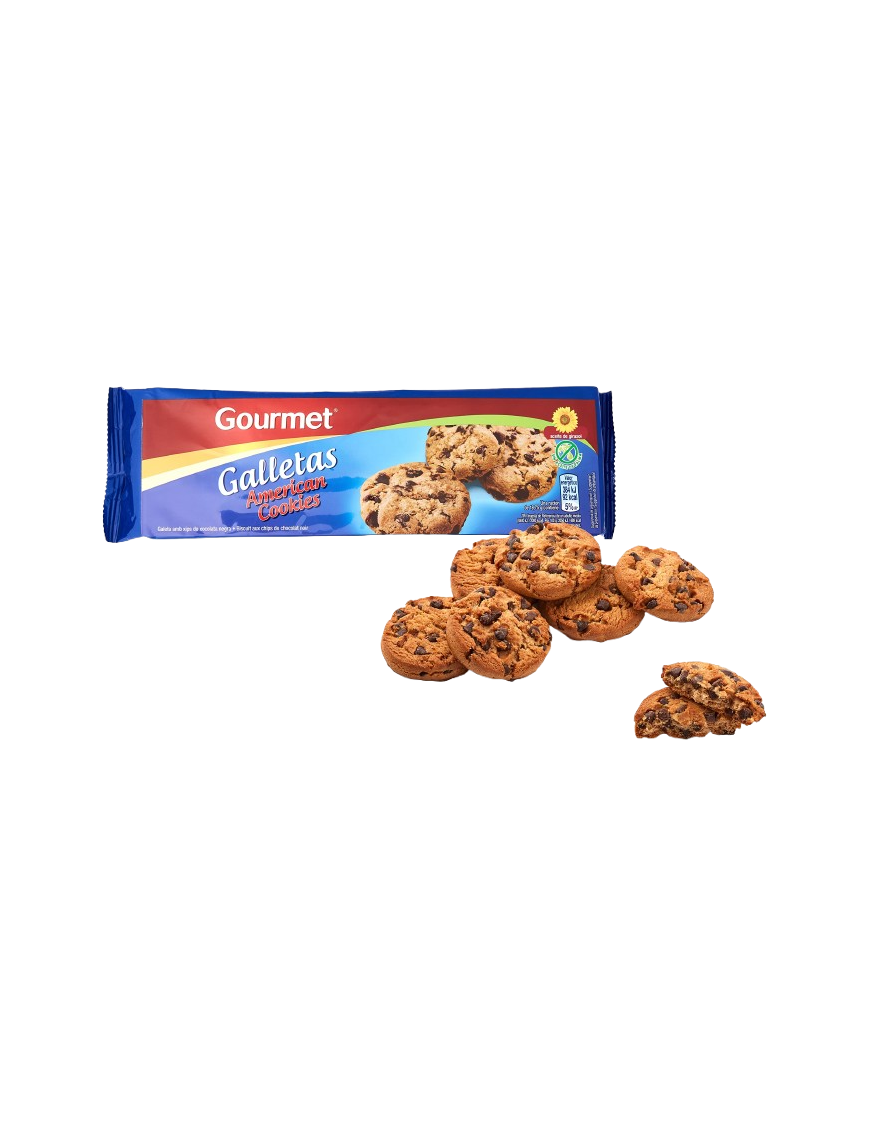 GALLETAS GOURMET COOKIE CHOCO P/225 GR