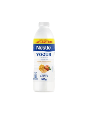 NESTLE YOGUR LIQUIDO MANGO Y MELOCOTON B/900G