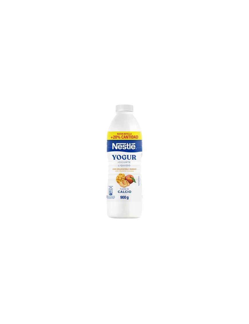 NESTLE YOGUR LIQUIDO MANGO Y MELOCOTON B/900G