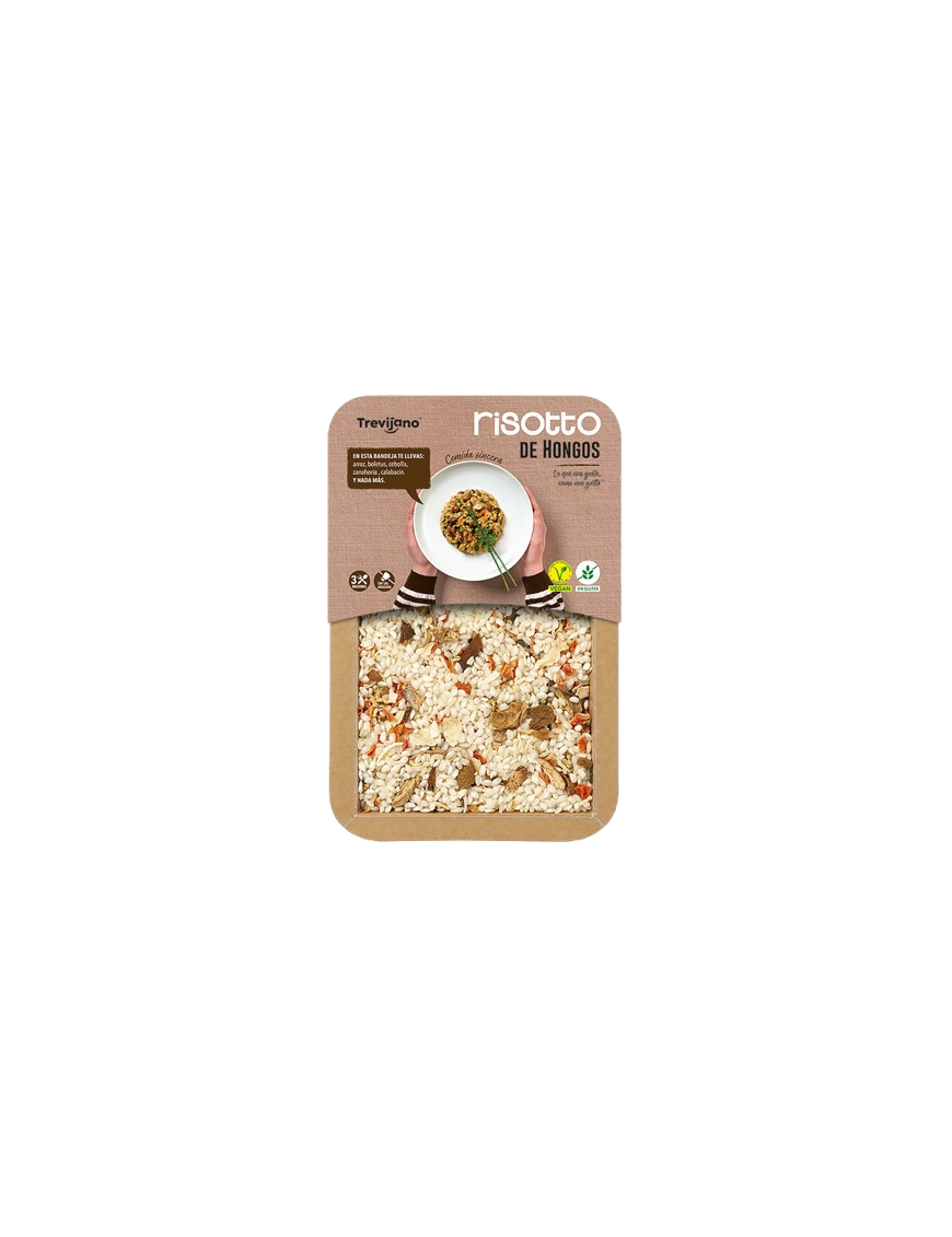 RISOTTO DE HONGOS DESHIDRATADO TREVIJANO B/280 GR