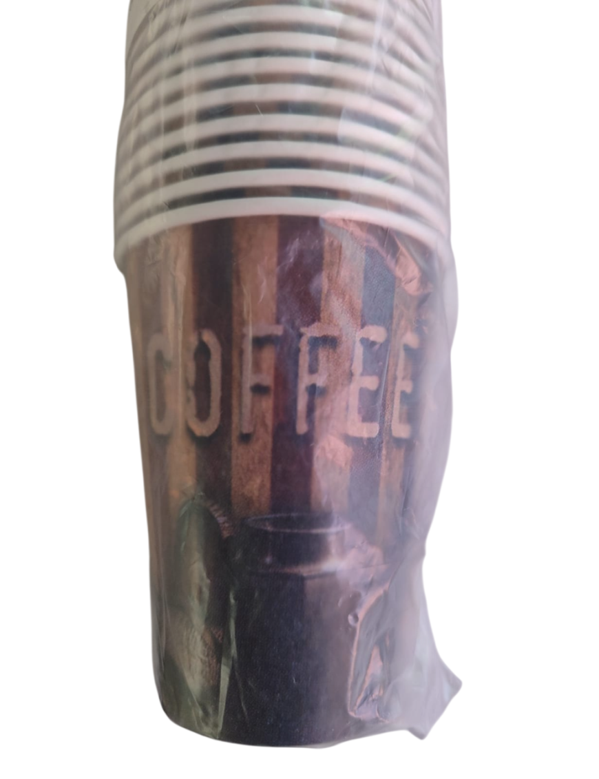 VASO CARTON 7OZ BLANCO/COFFE VASOMADRID P/50UD