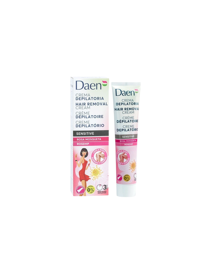 DEPILADOR DAEN CREMA R/MOSQUETA P/NORMAL P/125ML