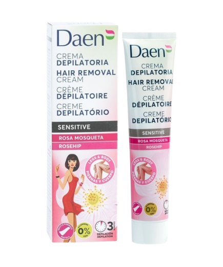DEPILADOR DAEN CREMA R/MOSQUETA P/NORMAL P/125ML
