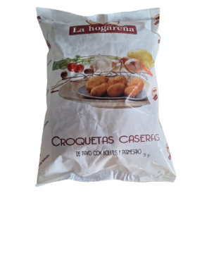 CROQUETA HOGAREÑA PAVO+BOLETUS+PARMES.B/1.KG