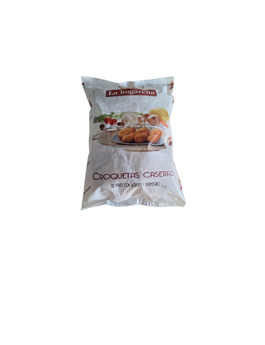 CROQUETA HOGAREÑA PAVO+BOLETUS+PARMES.B/1.KG