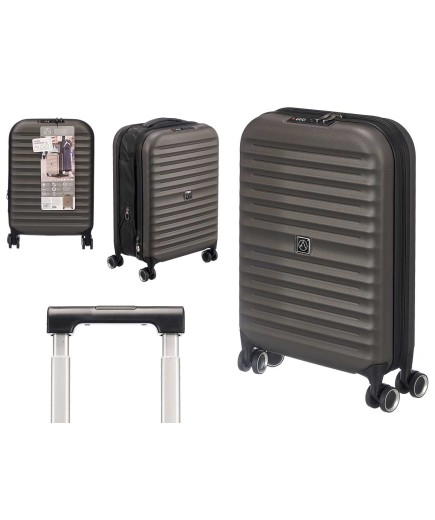 MALETA PLEGABLE C/CANDADO 37L ANTRACITA UD