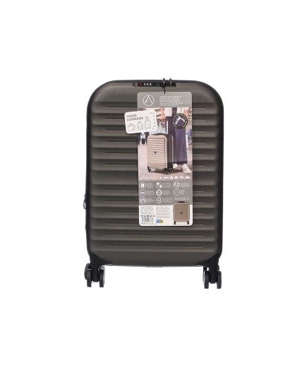 MALETA PLEGABLE C/CANDADO 37L ANTRACITA UD 