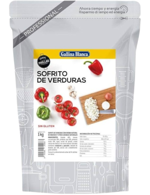 SOFRITO DE VERDURAS GALLINA BLANCA P/1KG.
