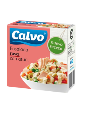 ENSALADA CALVO RUSA DE ATUN  L/150 GR
