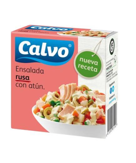 ENSALADA CALVO RUSA DE ATUN  L/150 GR