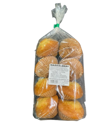 MAGDALENAS BOLLERIA VAZQUEZ BOLSON 600GR