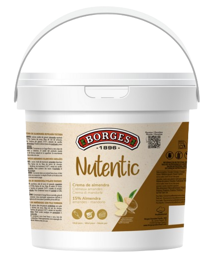 CREMA DE ALMENDRA 15% BORGES C/1KGR
