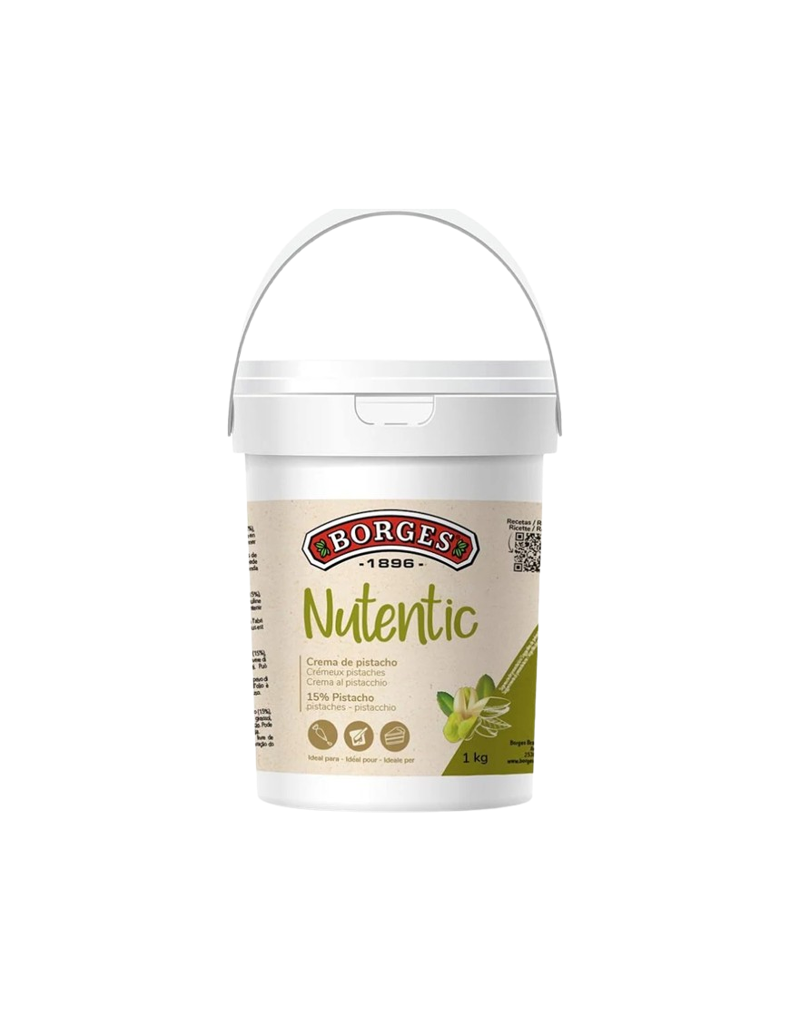 CREMA DE PISTACHO 15% BORGES C/1KGR