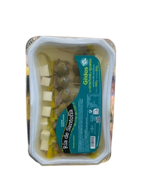 GILDA MIXTA ANCHOA Y QUESO SANTOÑA B/15UD