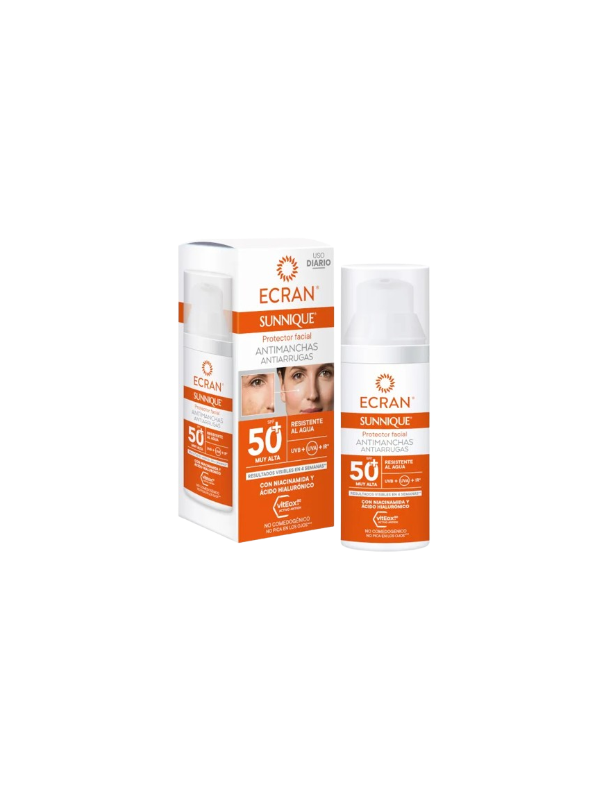 SOL BRONCEADOR ECRAN ANTIMANCHAS  F-50+    50ML