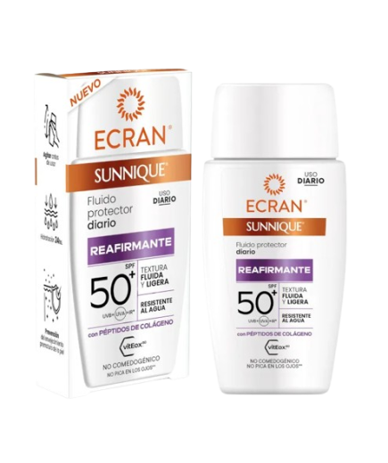 SOL BRONCEADOR ECRAN SERUM REAFIRMANTE  F-50+ 40ML