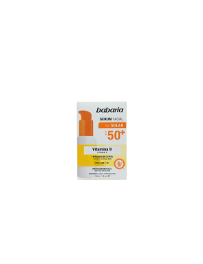SOL BRONCEADOR BABAR SERUM VITAMINA-D  F-50+ 30ML