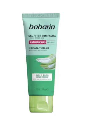 SOL AFTERSUN BABARIA FACIAL GEL ALOE  B/75ML.