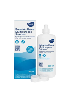 LIQUIDO LENTILLAS SENTI2 SOLUCION UNICA B/360ML