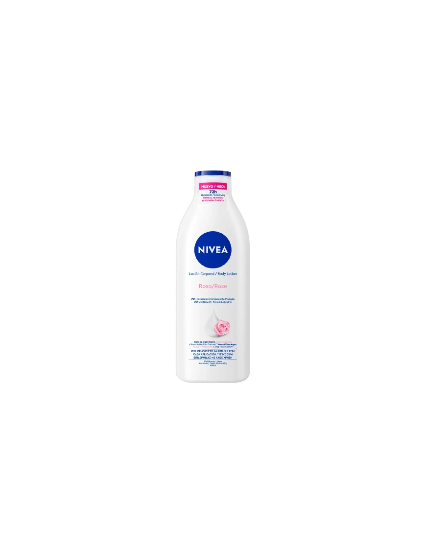 LOCION CORPORAL NIVEA ROSA/ACEI. ARGAN B/400ML