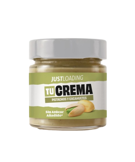 JUST LOAD CREMA PISTACHO CACAHUETE 50/50 B/180GR