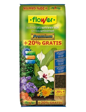JARDIN SUSTRATO PREMIUM FLOWER SACO/40L+20%